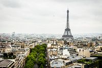 Eiffel Tower from the Arc de Triomphe