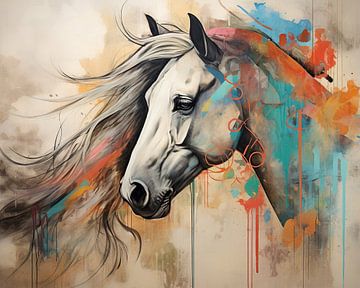 Cheval &amp ; Art sur Art Merveilleux