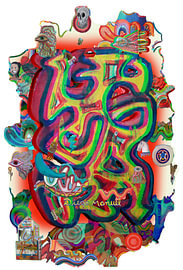 Pop abstract by Diego Manuel Rodriguez