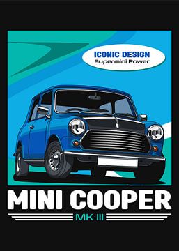 Mini Cooper MK 3 Oldtimer van Adam Khabibi