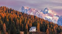 Chapel of the Pius XII Institute, Dolomites, Italy by Henk Meijer Photography thumbnail