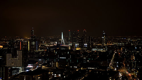 Rotterdam bei Nacht