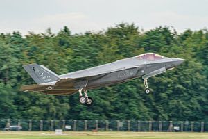 U.S. Air Force Lockheed Martin F-35 Lighting II.