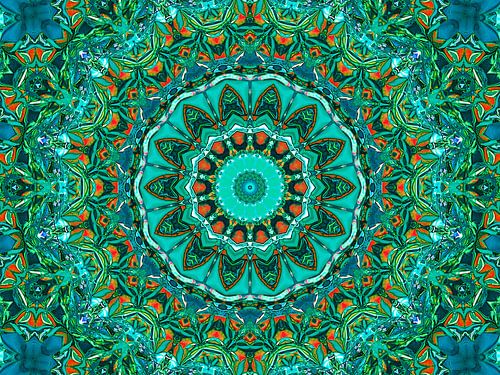 Retrospective (Mandala in Petrol)
