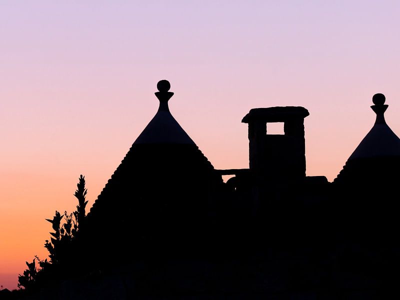 Avond valt in Puglia | Italie van Marika Huisman fotografie