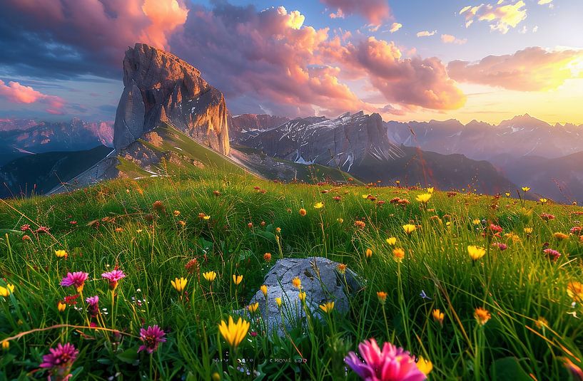 Bergzomer: een alpensprookje van fernlichtsicht