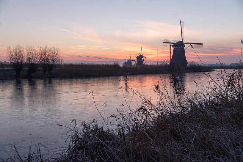 Mühlen in Kinderdijk von Maja Mars
