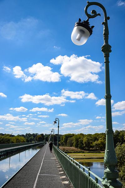 Canal bridge of Briare by Ingrid de Vos - Boom