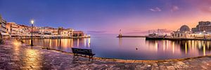 Chania en Crète en Grèce. sur Voss Fine Art Fotografie