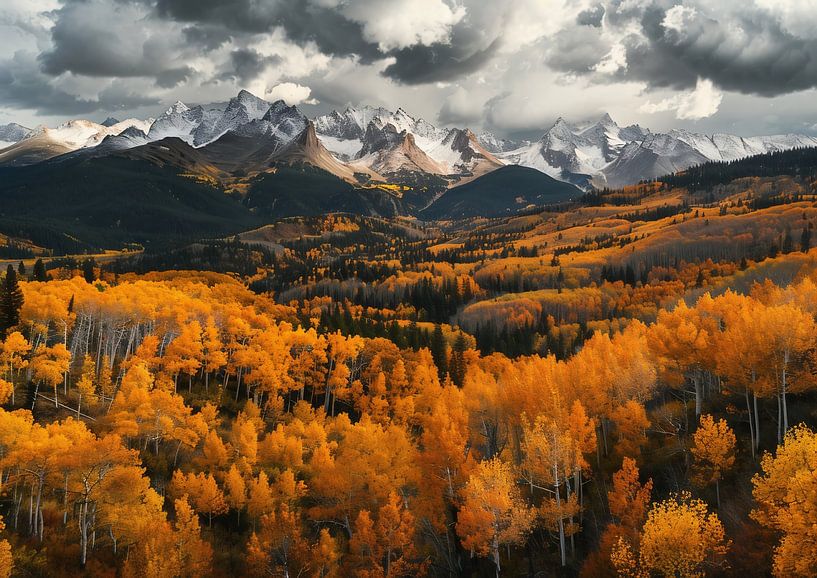 Twilight glow on peaks by fernlichtsicht