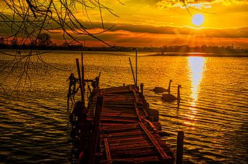 Zonsondergang Asselt