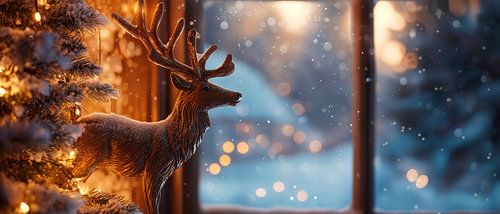 Kerstwonderland van Poster Art Shop