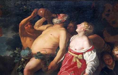 Le triomphe de Silène - Gerard van honthorst, vers 1623-30