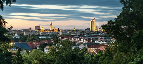 Leipzig Skyline Panorama