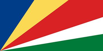 Flagge der Seychellen von de-nue-pic