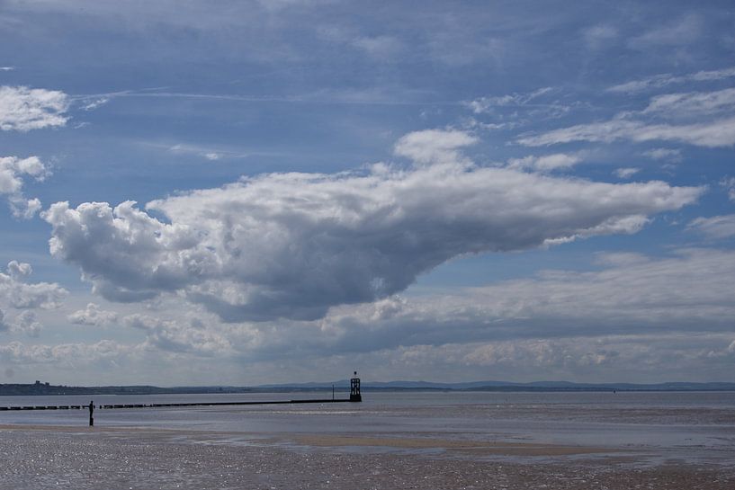 Plage de Crosby Merseyside par Hans Lok