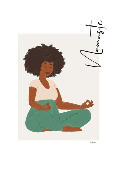 Namaste VII by ArtDesign by KBK