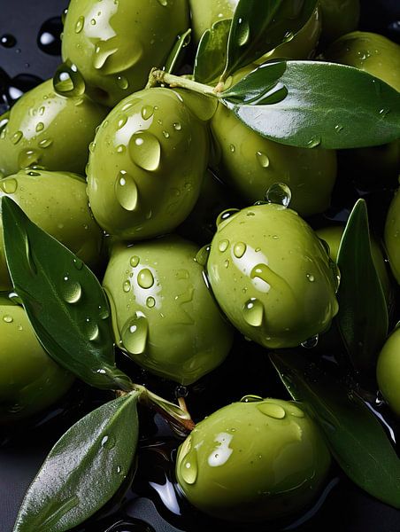 green olives by PixelPrestige