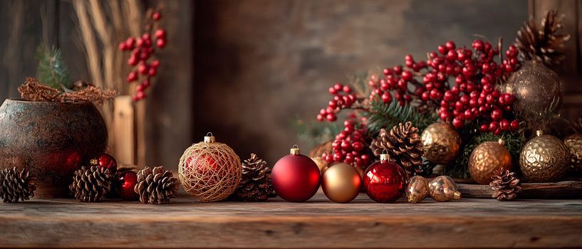 Kerstdecoratie van Poster Art Shop
