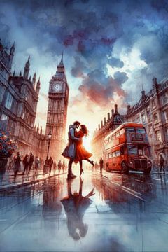 Love Street (Londen) van Silvio Schoisswohl