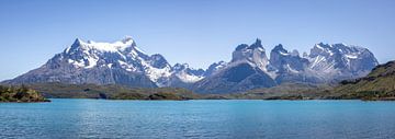 Der eisige Lago Grey im Torres Del Paine Park, Patagonien, Chile von Andreas Peters