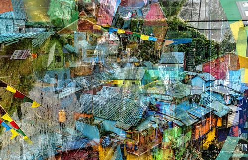 Warna Warni; neighbourhood in Malang in Java