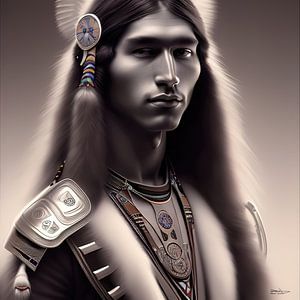 Indian (male) by Gelissen Artworks