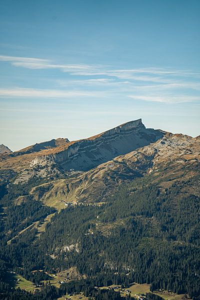 The Hohe Ifen in autumn by Leo Schindzielorz