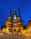 Das berühmte Rathaus in Wernigerode, Harz, Sachsen-Anhalt, Deutschland. von Henk Meijer Photography Miniaturansicht