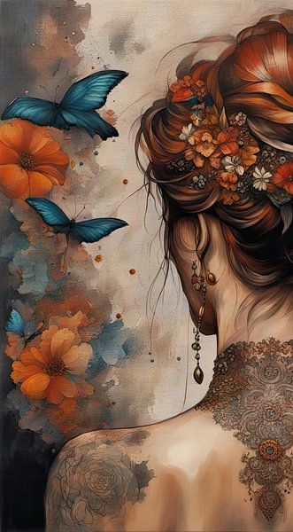 Painting Butterflies 60.19 by Eye catching paintings