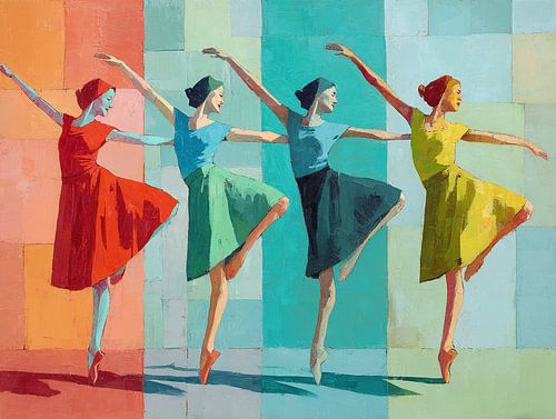 Tanzende Frauen