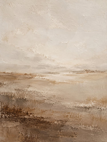 Neutral Horizon in Beige and Sand Tones