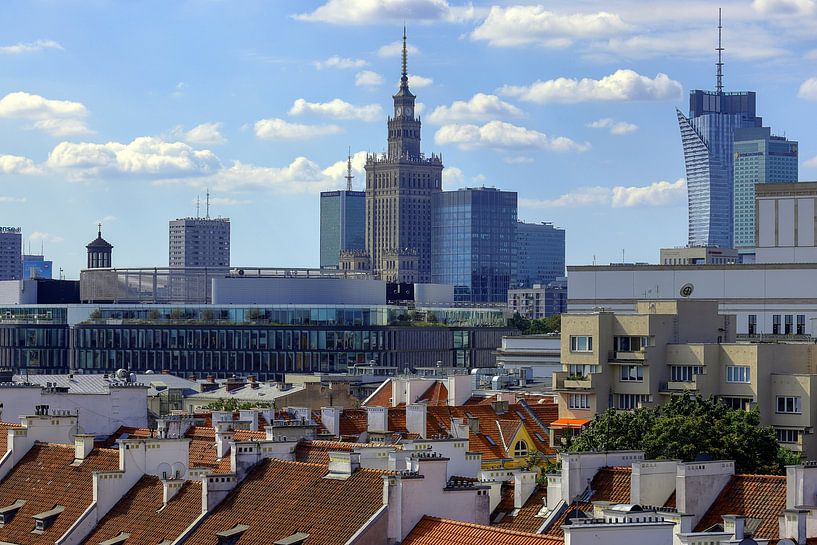 Ausblick auf Warschau von Patrick Lohmüller
