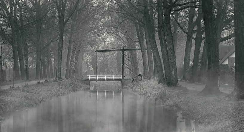 Ophaalbrug in Griendtsveen van Ron Frenken