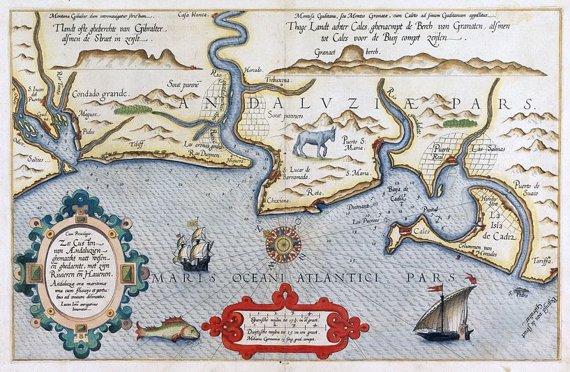 Die Küste Andalusiens, 1586 von Atelier Liesjes