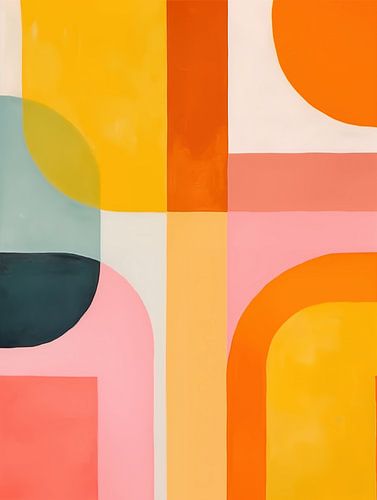 Bain de soleil abstrait sur Frank Daske | Foto & Design