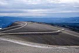 Roads to the summit of Mont Ventoux by Flatfield
