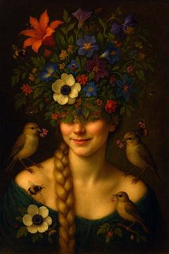 Portrait Wild Grace van Moonheart Artworks