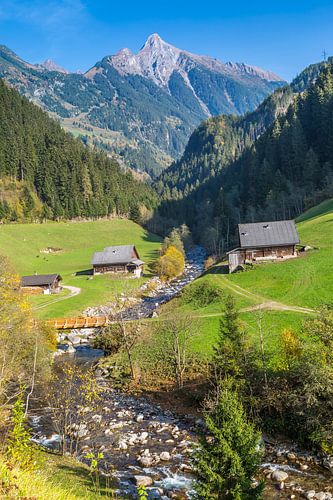 Idyllisch Alpine landschap