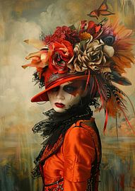 Secrets of the Vivid Veil by Abstract Painting