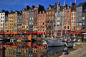 The harbour/port of Honfleur