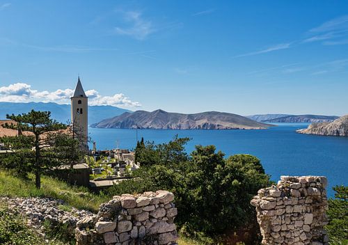 Views of the Bay of Baška in Croatia