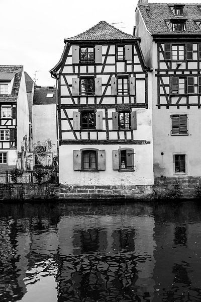 Das historische Zentrum von Straßburg (Frankreich) mit Fachwerkhäusern. (5) von André Blom Fotografie Utrecht