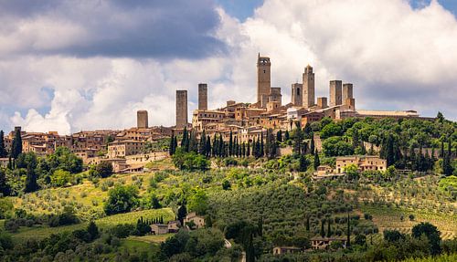 Vue de San Gimignano 3, Italie