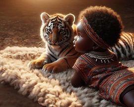 Vriendschap tussen mens en dier van Ans Bastiaanssen