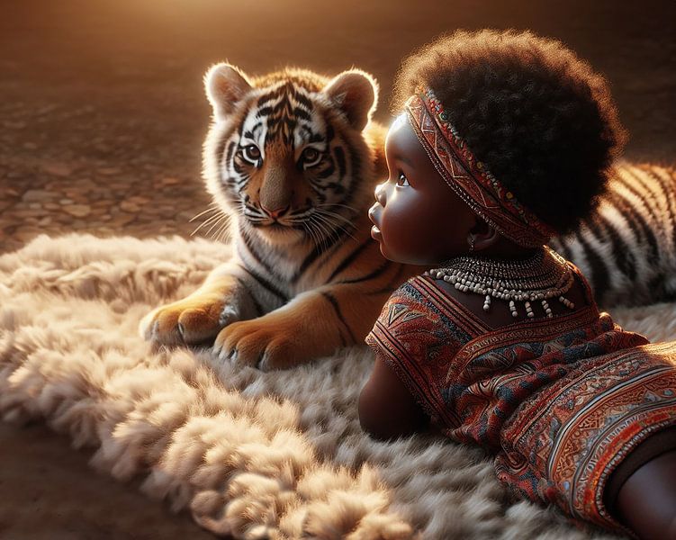 Freundschaft zwischen Mensch und Tier von Ans Bastiaanssen