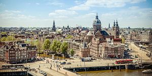 Amsterdam skyline, city, Mokum, van Marco Knies