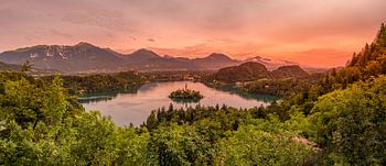 Zonsondergang uitzicht