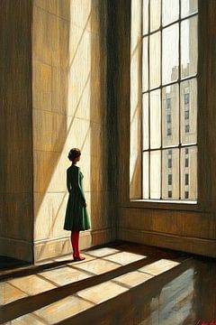 Alleen in New York van Franka Poulain