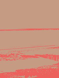 Coucher de soleil à Zoutelande sur Buro JEB ~ Studio NotARTificial